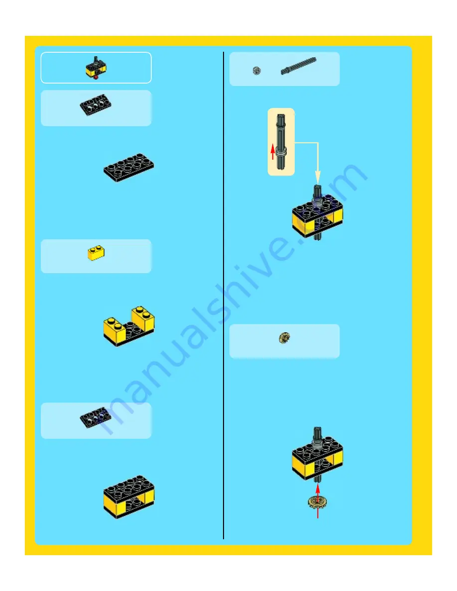 LEGO 5767 Creator Assembly Manual Download Page 36