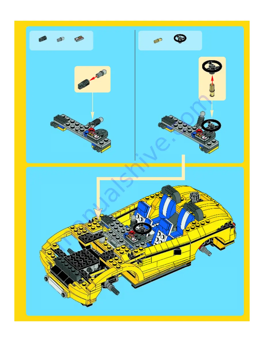 LEGO 5767 Creator Assembly Manual Download Page 69