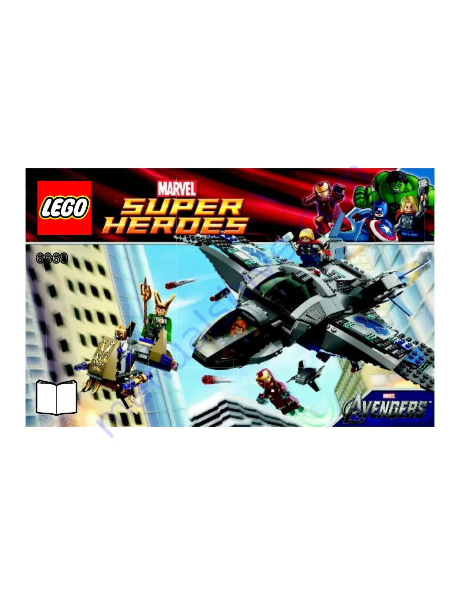 LEGO 6866 X-Men Super Heroes User Manual Download Page 1