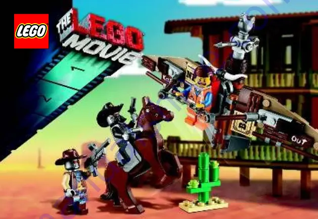 LEGO 70800 Manual Download Page 1