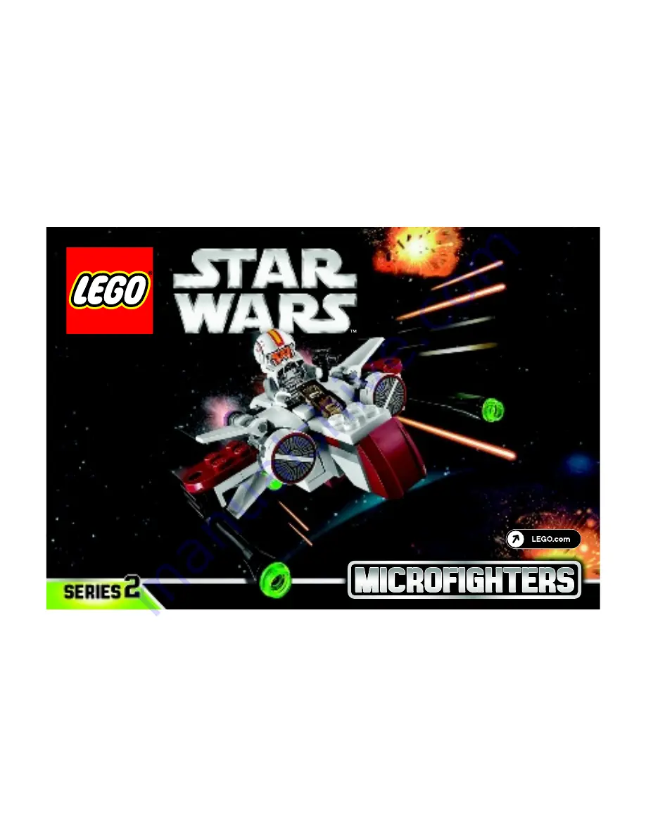 LEGO 75072 StarWars Assembly Manual Download Page 1