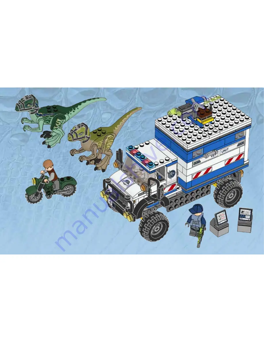 LEGO 75917 Jurrasic World Assembly Manual Download Page 45