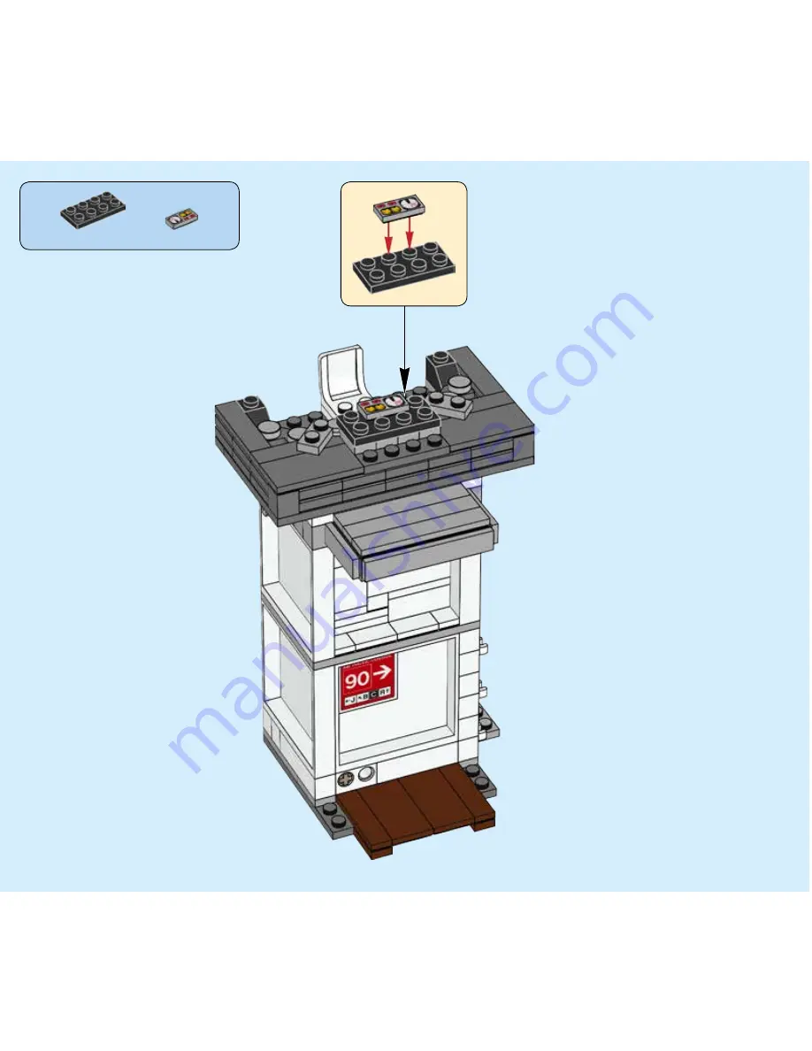 LEGO 76051 Assembly Manual Download Page 44