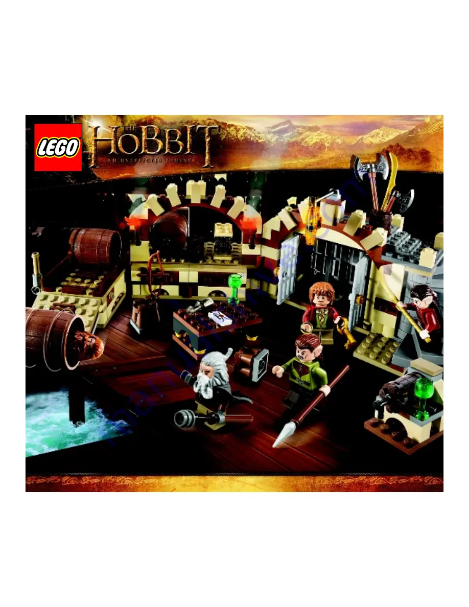 LEGO 79004 Hobbit Assembly Manual Download Page 1