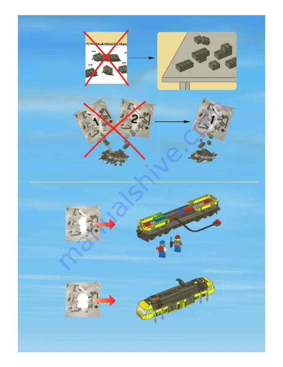 LEGO 7939 Building Instructions Download Page 7