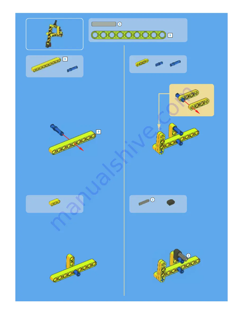 LEGO 8069 Technic User Manual Download Page 19