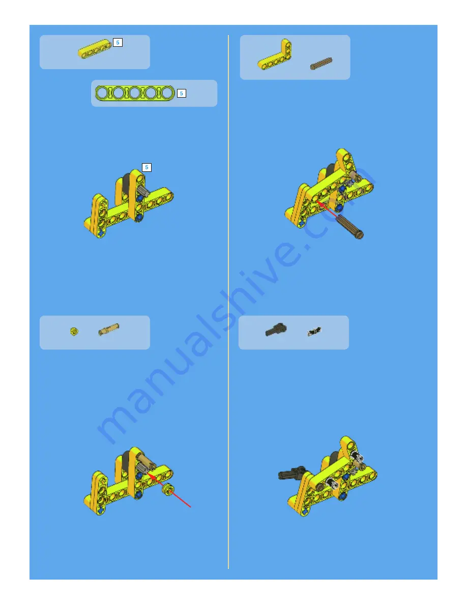 LEGO 8069 Technic User Manual Download Page 20