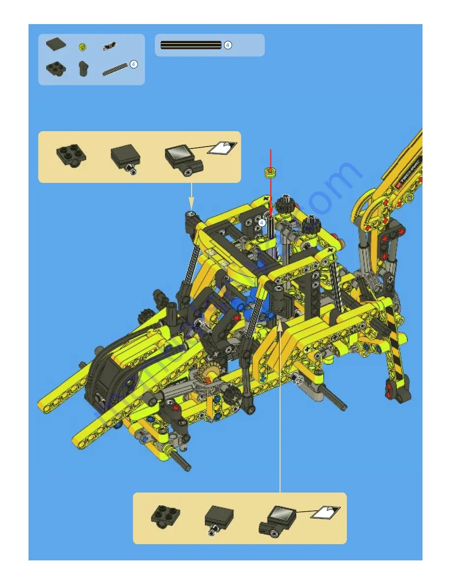 LEGO 8069 Technic User Manual Download Page 46