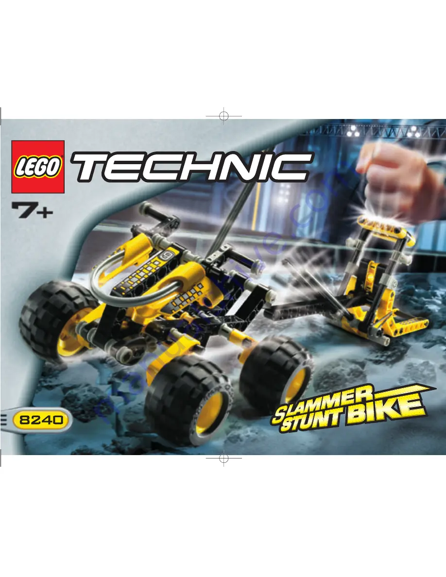 LEGO 8240 TECHNIC Instructions Manual Download Page 1