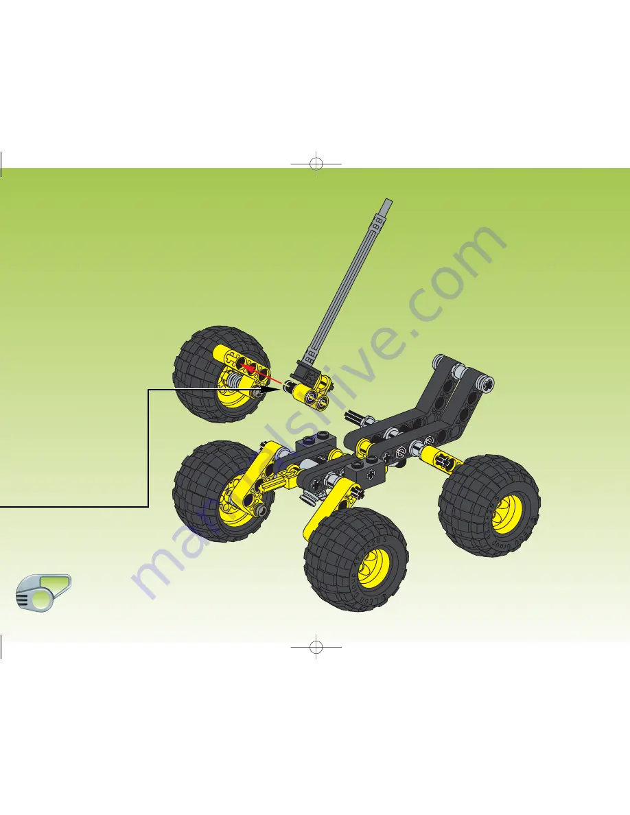 LEGO 8240 TECHNIC Instructions Manual Download Page 30