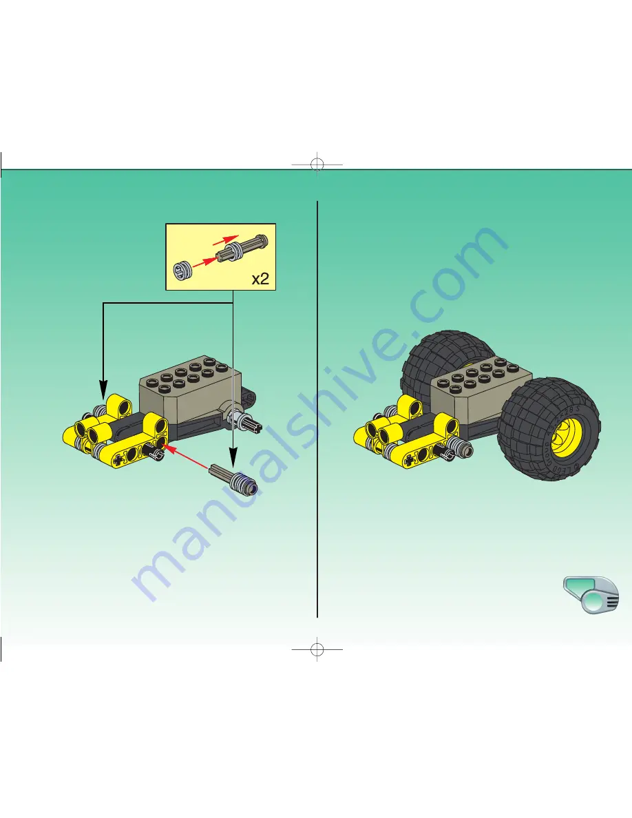 LEGO 8240 TECHNIC Instructions Manual Download Page 79