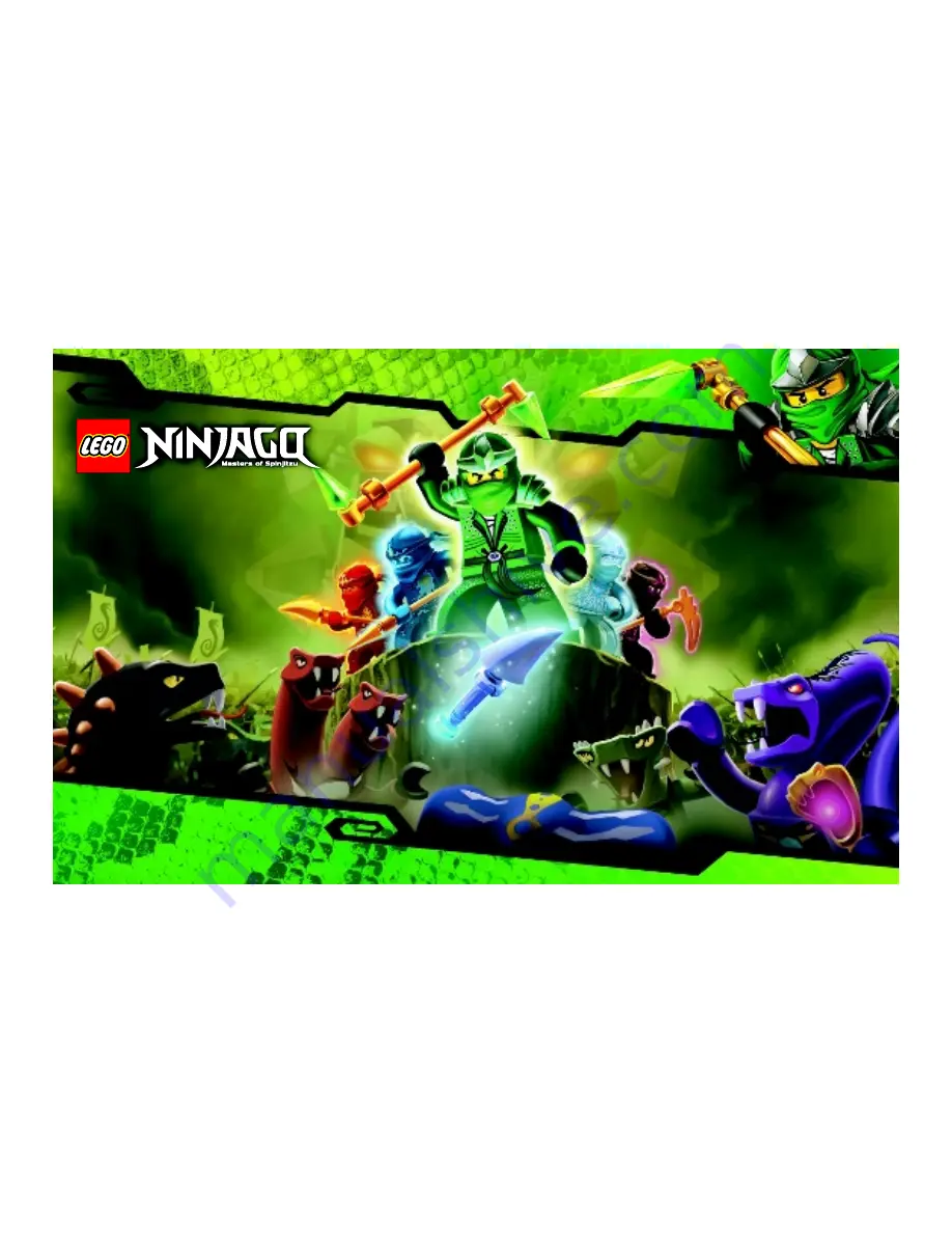 LEGO 9447 NINJAGQ Assembly Manual Download Page 35