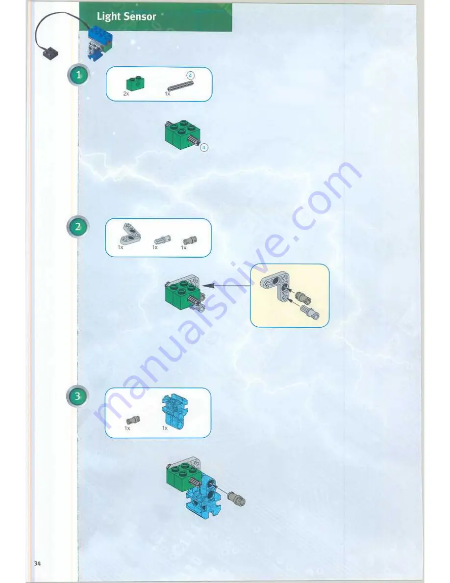 LEGO 9747 Robotics Invention Systems 1.5 Скачать руководство пользователя страница 34