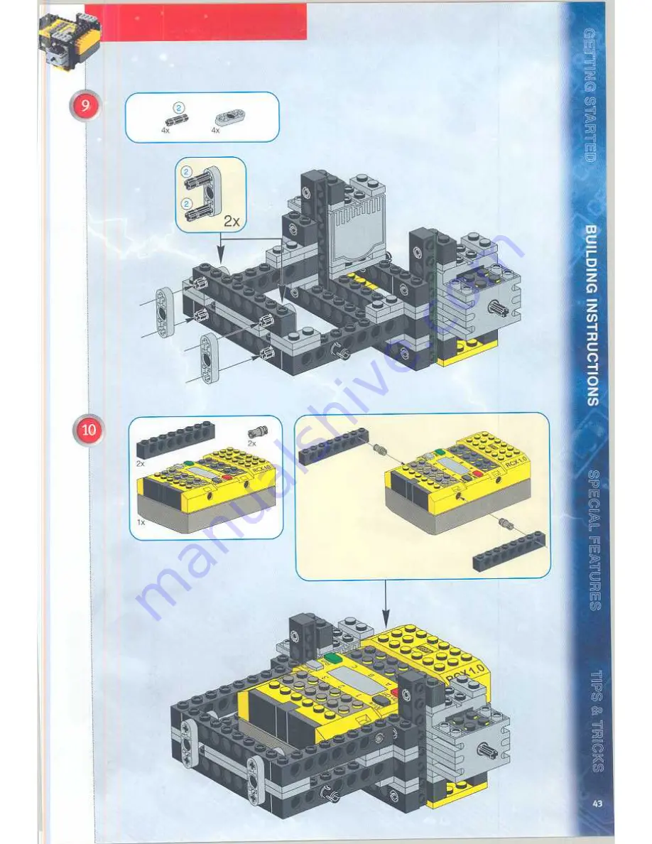 LEGO 9747 Robotics Invention Systems 1.5 Скачать руководство пользователя страница 43