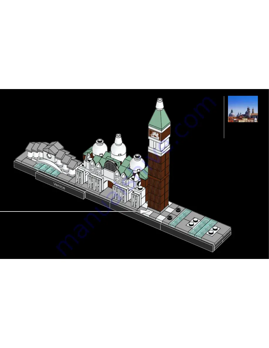 LEGO ARCHITECTURE 21026 VENICE Скачать руководство пользователя страница 91