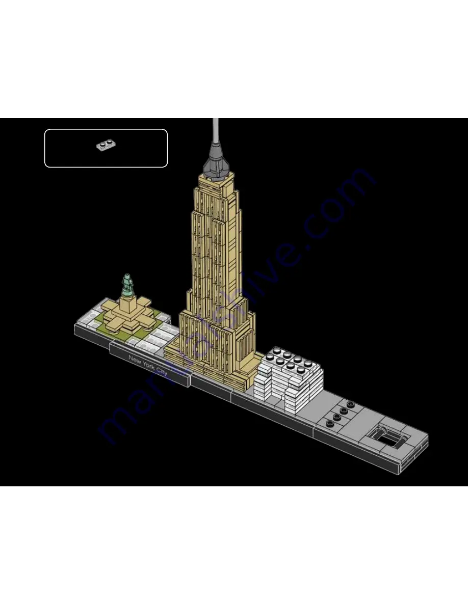 LEGO Architecture 21028 New York City Скачать руководство пользователя страница 75