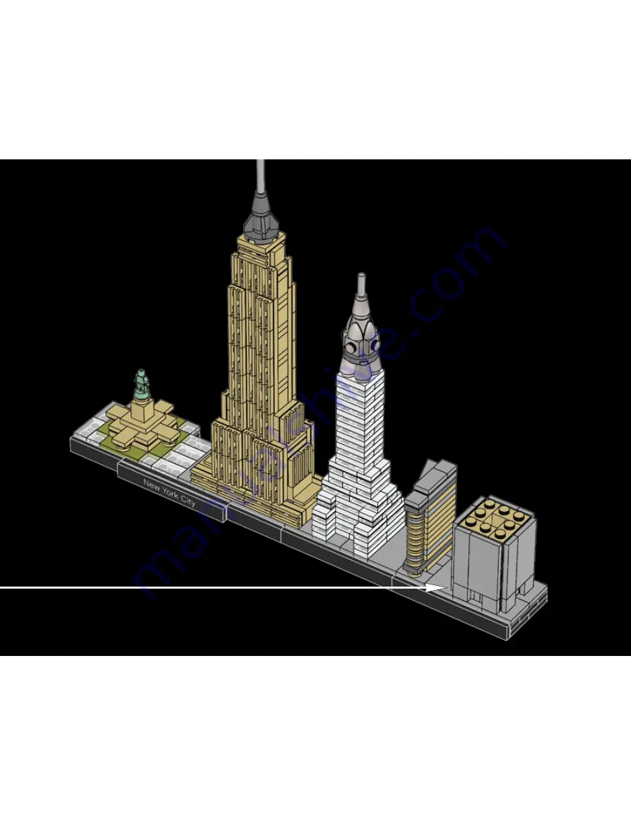 LEGO Architecture 21028 New York City Скачать руководство пользователя страница 94