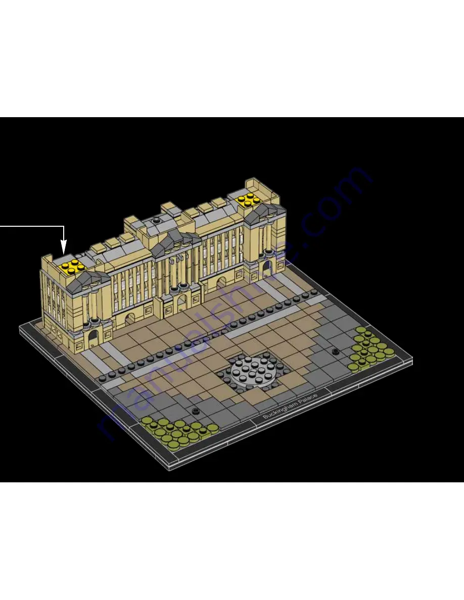 LEGO ARCHITECTURE 21029 BUCKINGHAM PALACE Скачать руководство пользователя страница 102