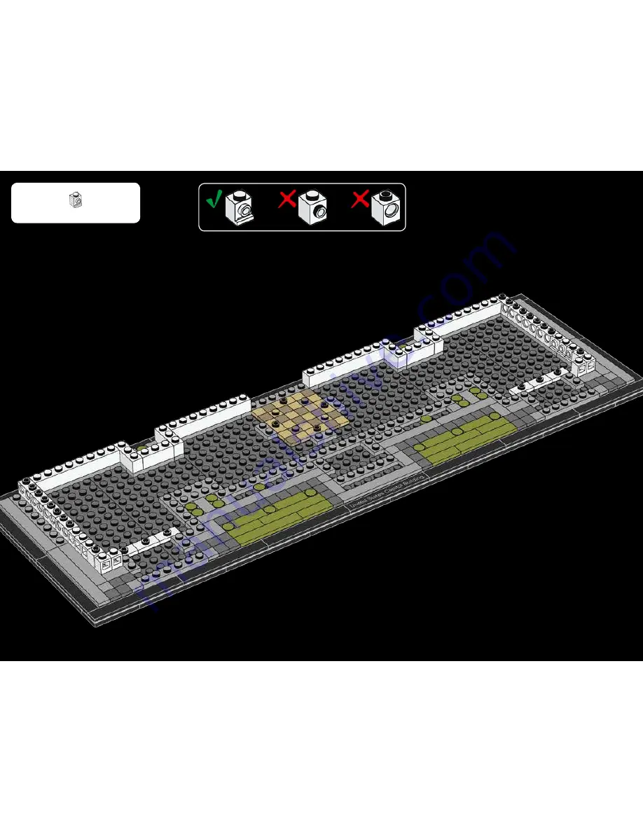 LEGO ARCHITECTURE 21030 UNITED STATES CAPITOL BUILDING Скачать руководство пользователя страница 50