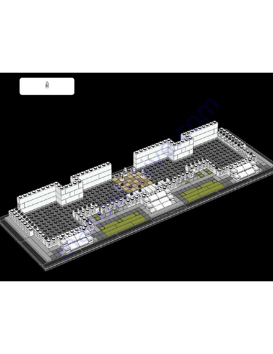 LEGO ARCHITECTURE 21030 UNITED STATES CAPITOL BUILDING Building Instructions Download Page 79