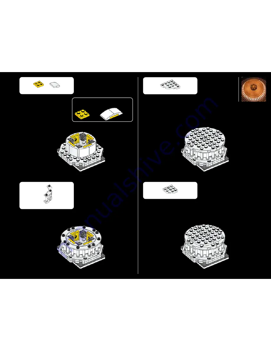 LEGO ARCHITECTURE 21030 UNITED STATES CAPITOL BUILDING Скачать руководство пользователя страница 141