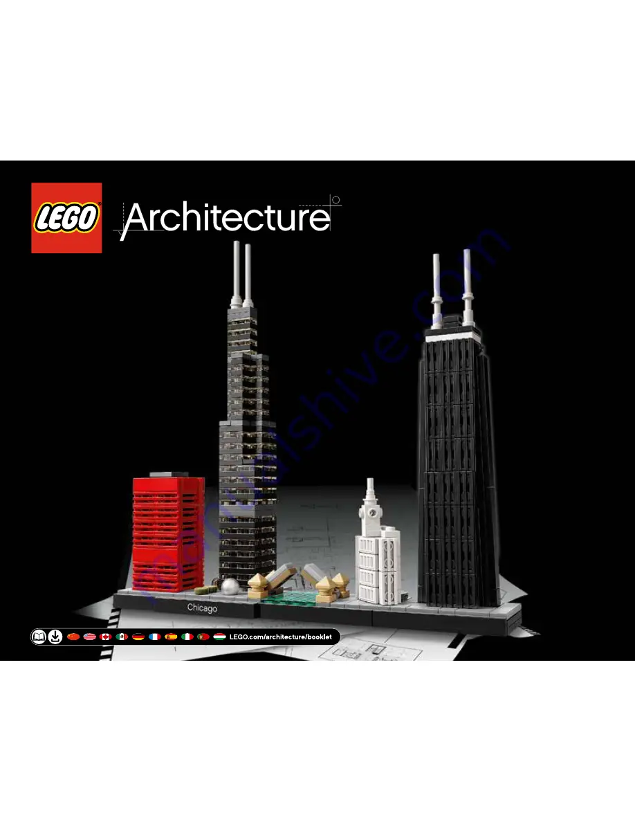 LEGO architecture 21033 Manual Download Page 1