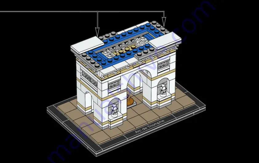 LEGO Architecture 21036 Manual Download Page 58