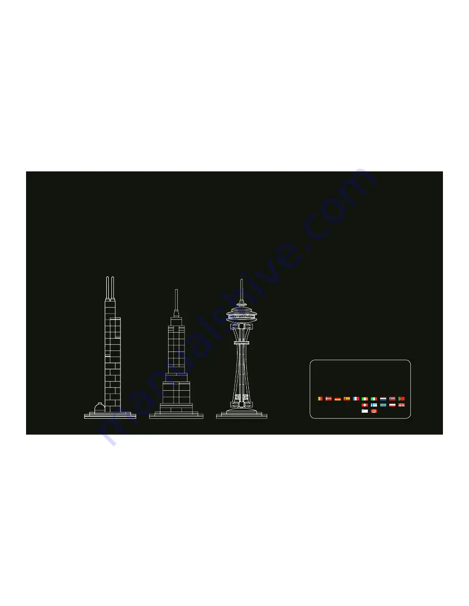 LEGO Architecture Burj Khalifa Building Instructions Download Page 34