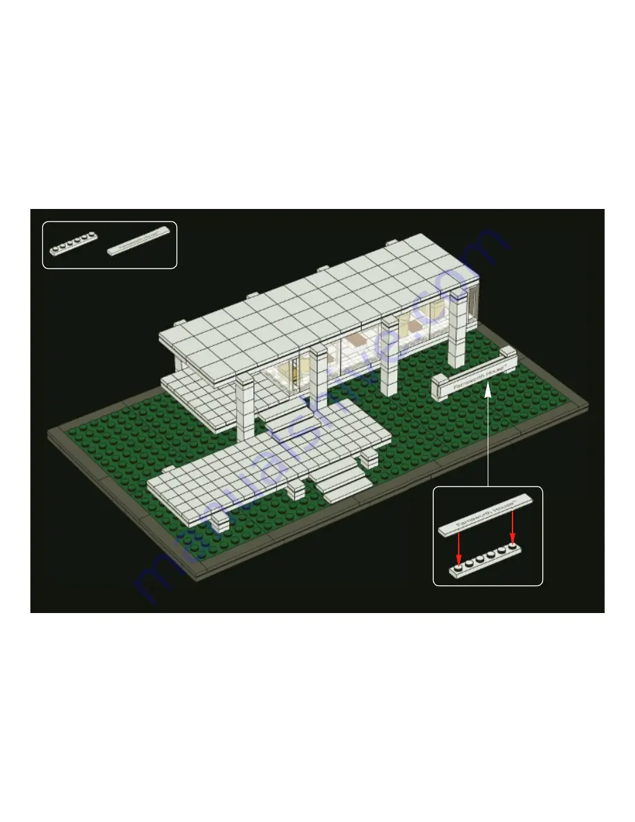 LEGO Architecture Farnsworth House Скачать руководство пользователя страница 60