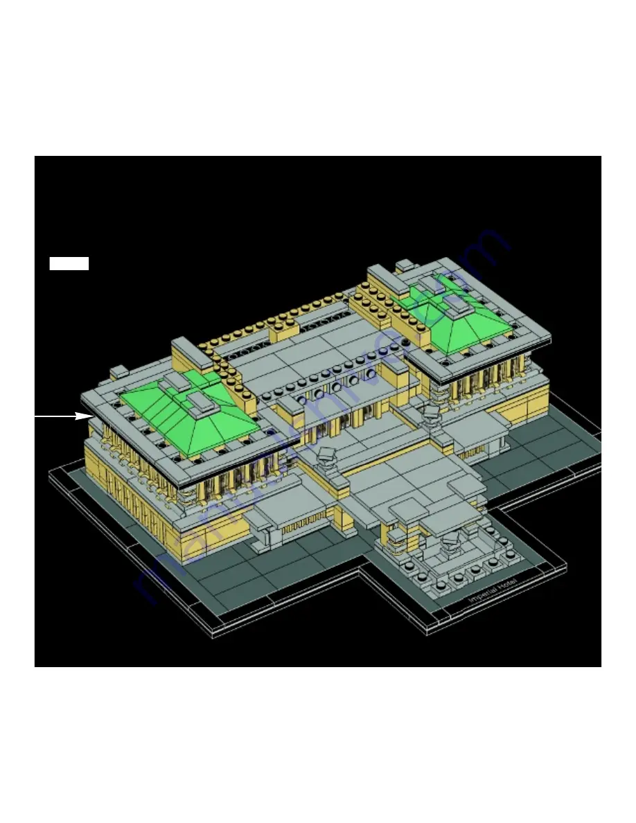 LEGO Architecture Imperial Hotel 21017 Скачать руководство пользователя страница 150