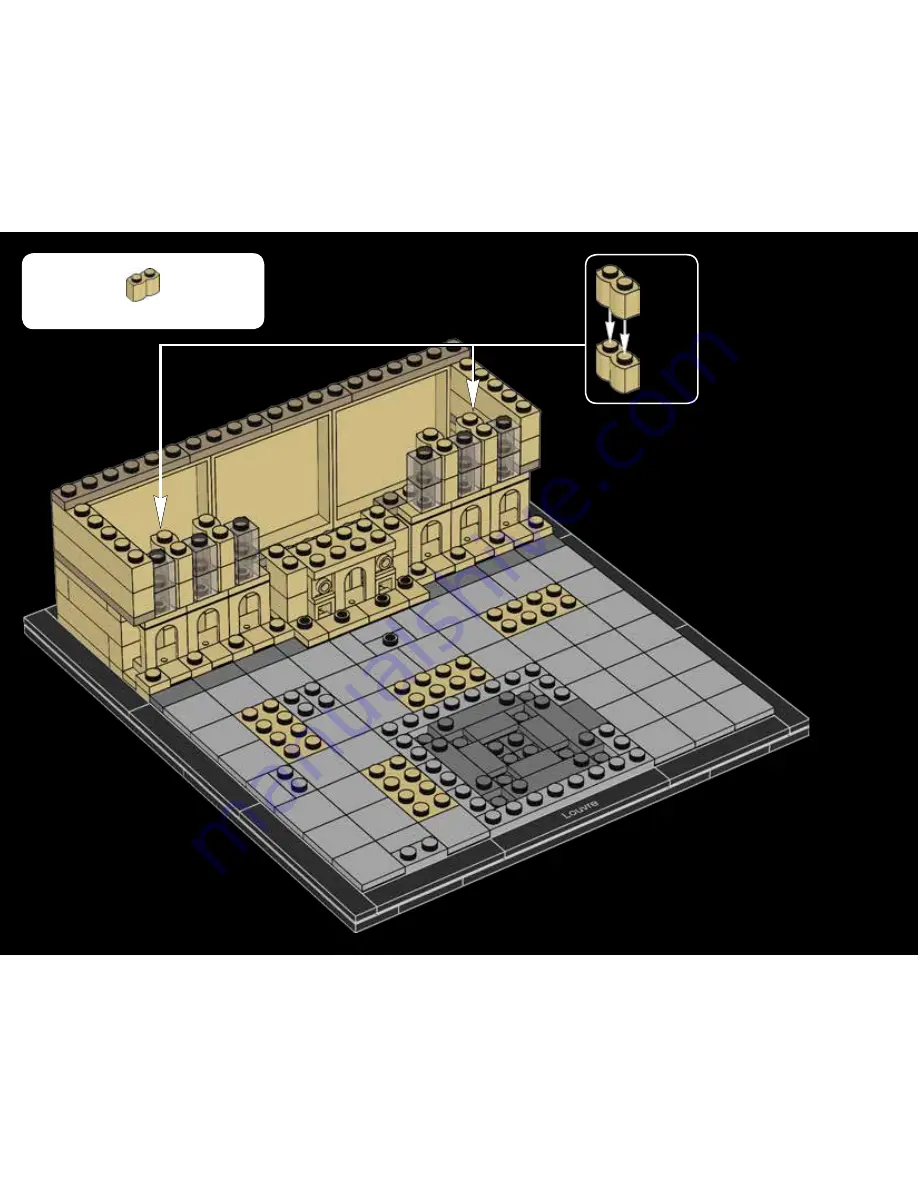 LEGO Architecture Louvre 21024 Скачать руководство пользователя страница 60