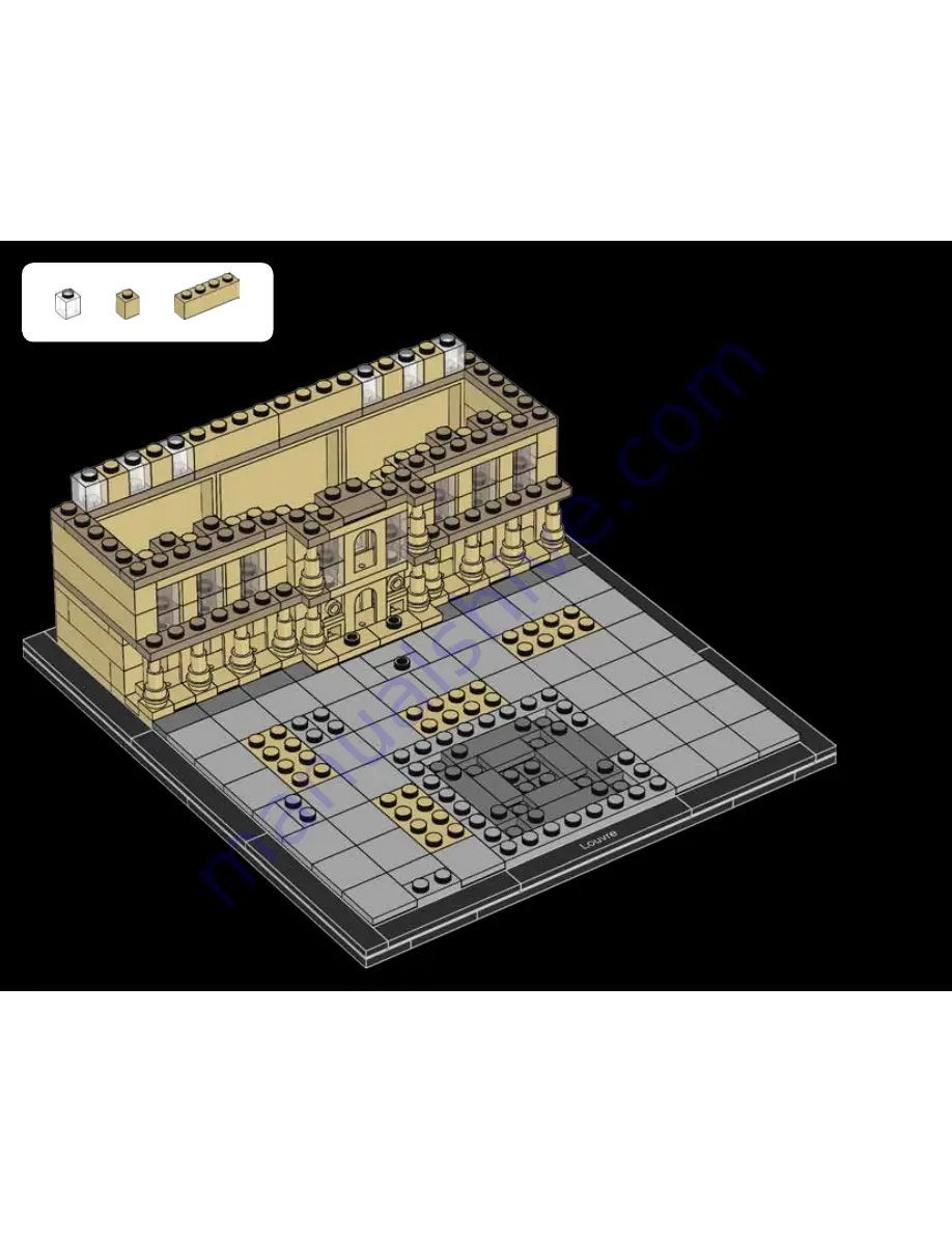 LEGO Architecture Louvre 21024 Скачать руководство пользователя страница 70