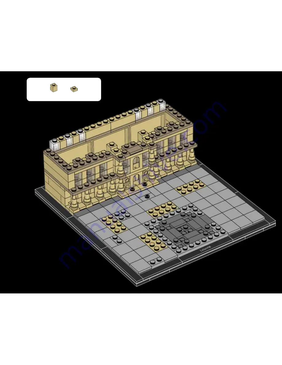 LEGO Architecture Louvre 21024 Скачать руководство пользователя страница 71