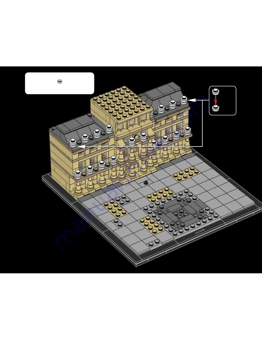LEGO Architecture Louvre 21024 Скачать руководство пользователя страница 91