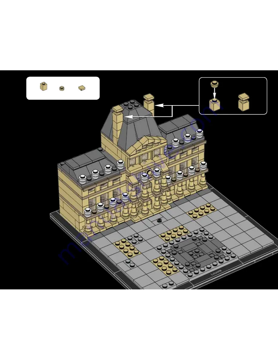 LEGO Architecture Louvre 21024 Скачать руководство пользователя страница 101