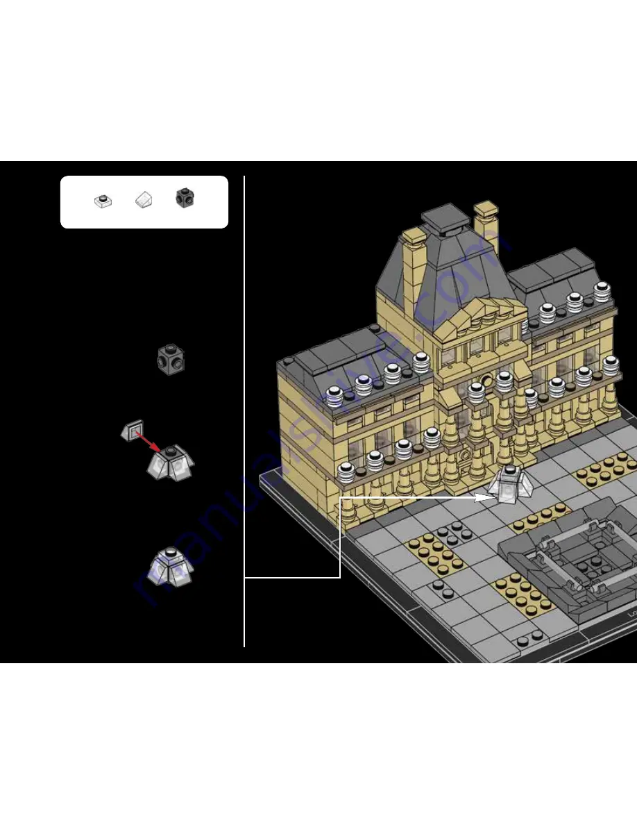 LEGO Architecture Louvre 21024 Скачать руководство пользователя страница 107