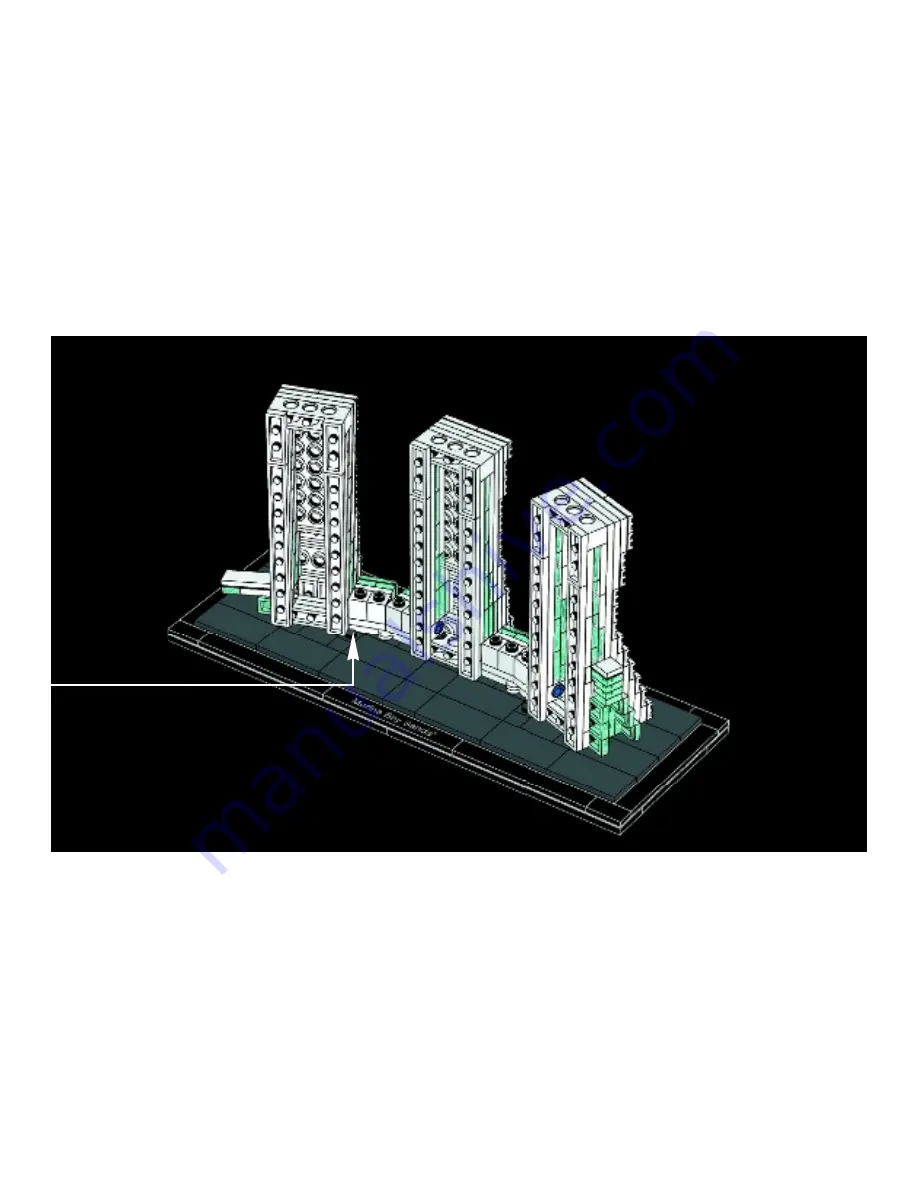 LEGO Architecture Marina Bay Sands Скачать руководство пользователя страница 66