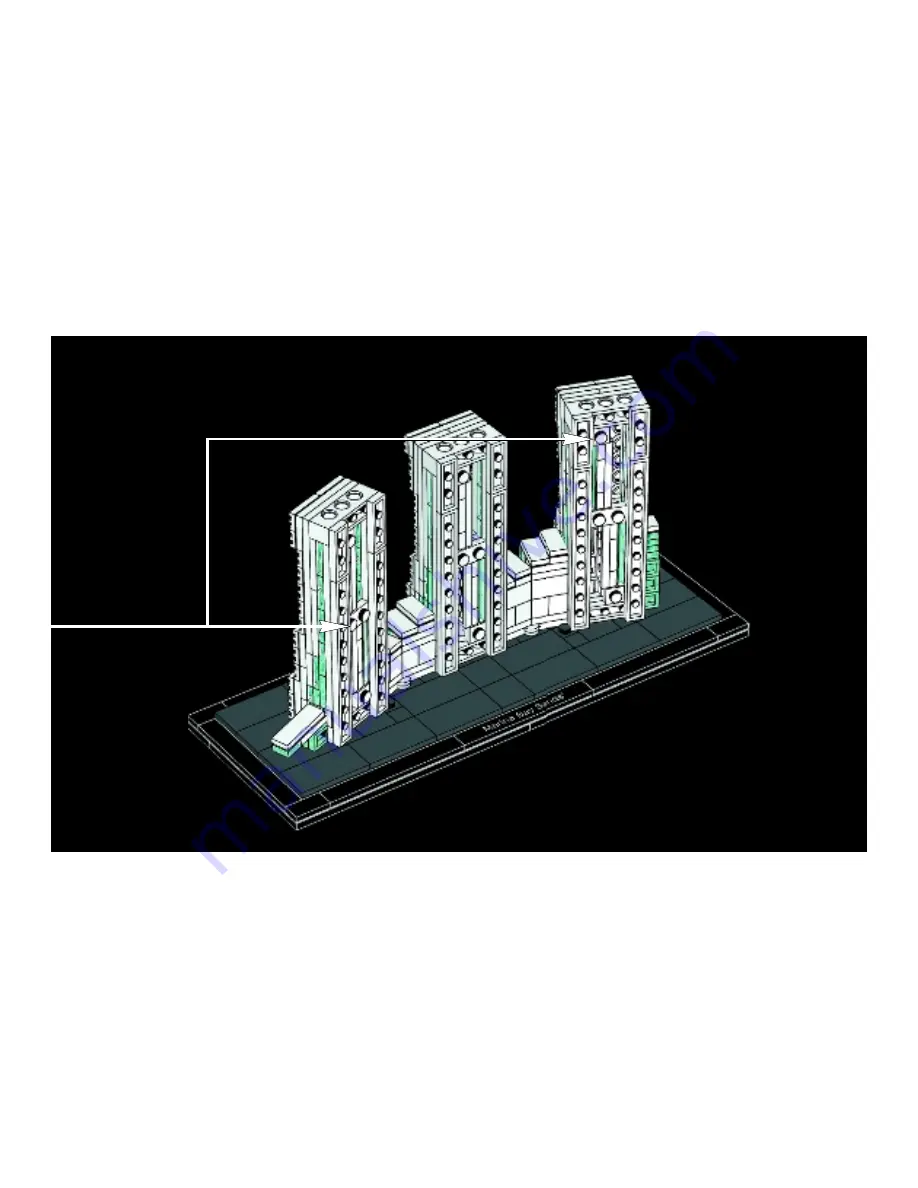 LEGO Architecture Marina Bay Sands Скачать руководство пользователя страница 75