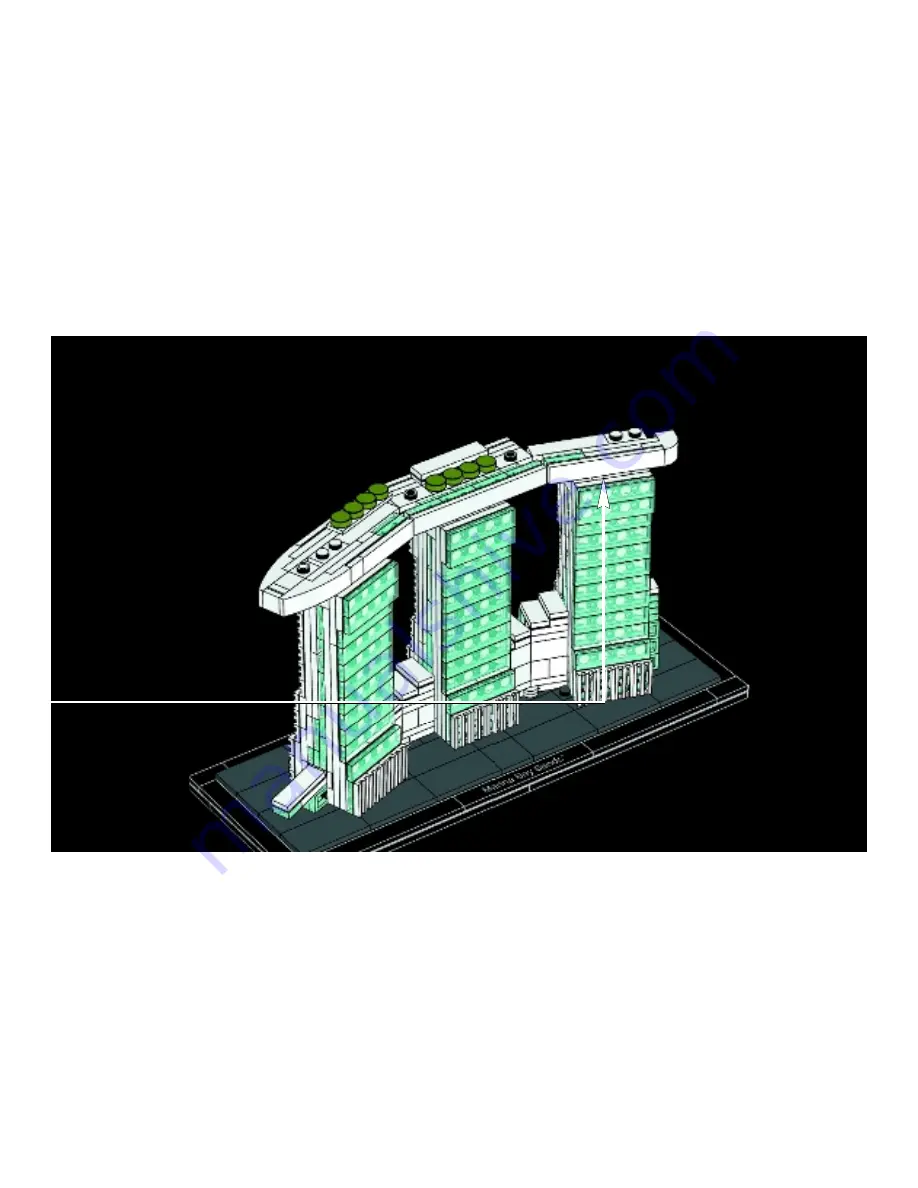 LEGO Architecture Marina Bay Sands Скачать руководство пользователя страница 97