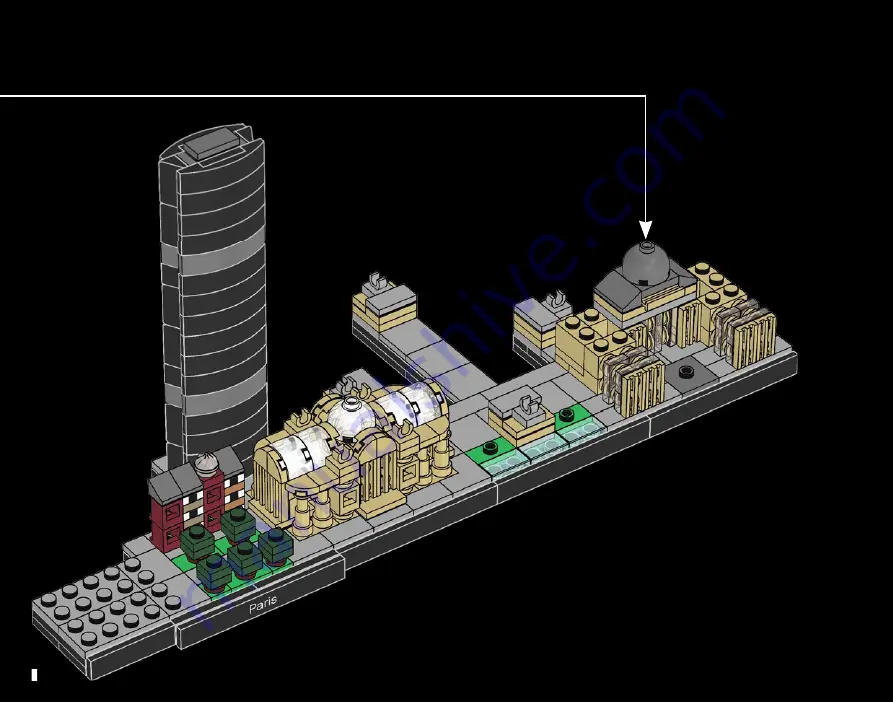 LEGO Architecture Paris 21044 Скачать руководство пользователя страница 70