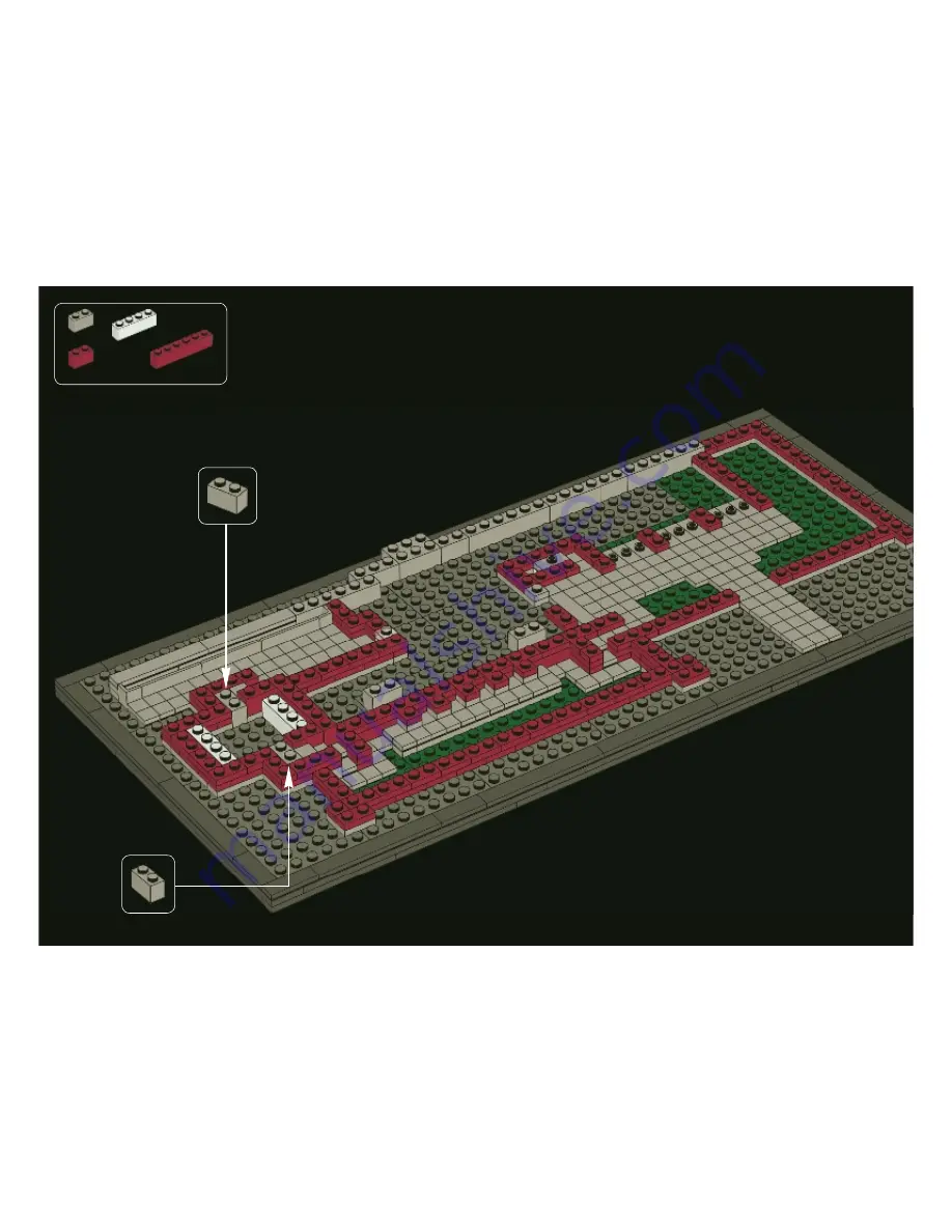 LEGO Architecture Robie House Скачать руководство пользователя страница 68