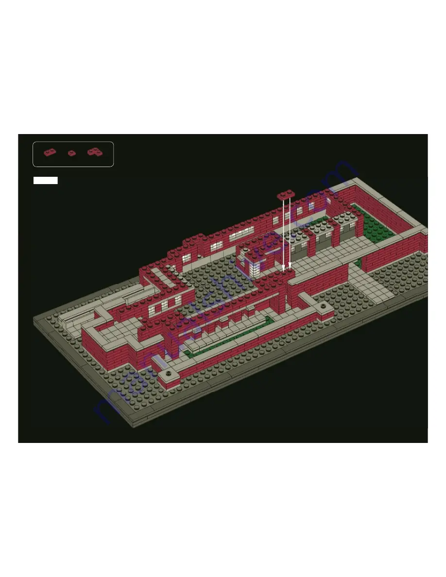 LEGO Architecture Robie House Скачать руководство пользователя страница 121