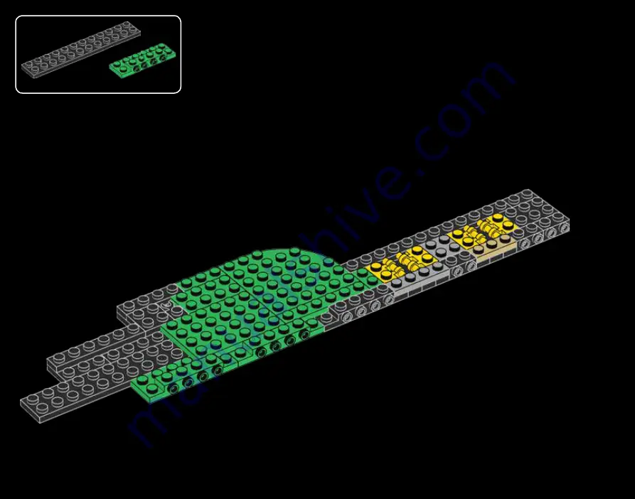 LEGO Architecture Shanghai Manual Download Page 56