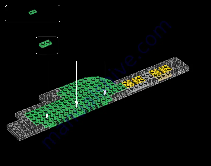 LEGO Architecture Shanghai Manual Download Page 60