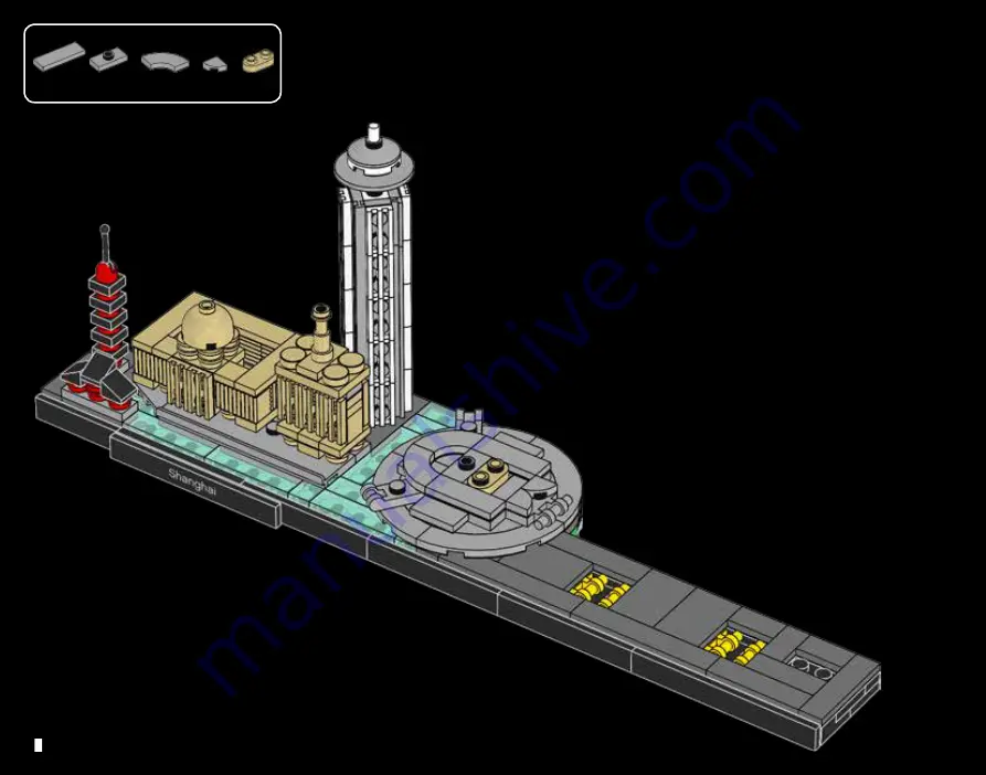 LEGO Architecture Shanghai Скачать руководство пользователя страница 90