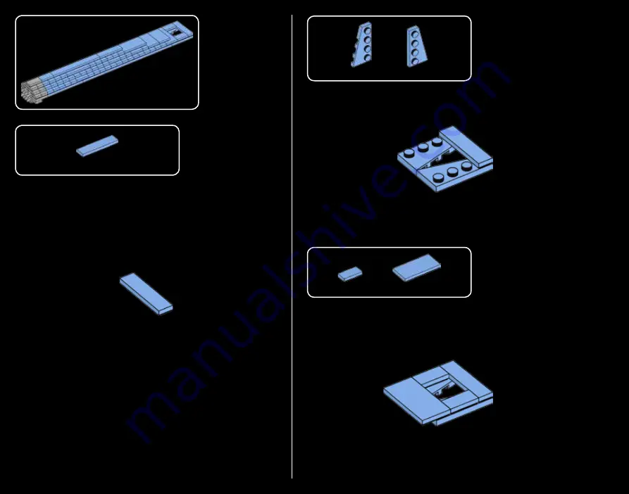 LEGO Architecture Shanghai Manual Download Page 106