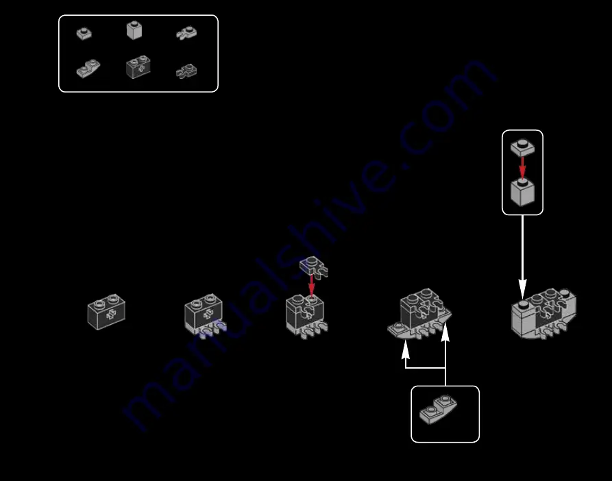 LEGO Architecture Shanghai Manual Download Page 121