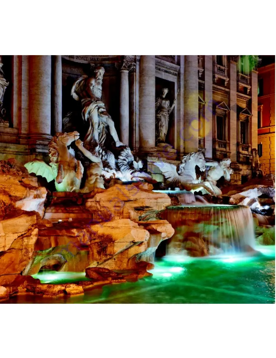 LEGO Architecture Trevi Fountain Building Instructions Download Page 27