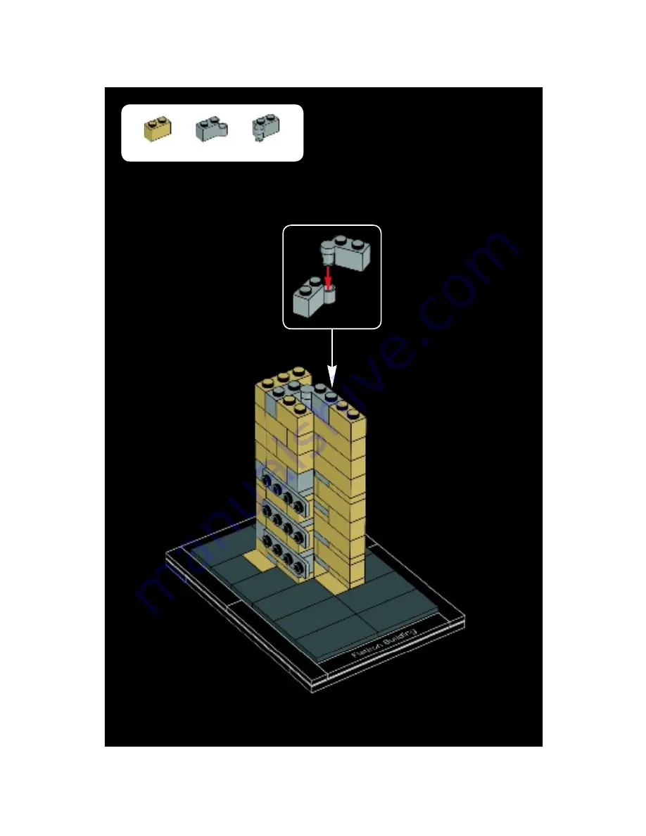 LEGO Architecture Assembly Manual Download Page 26