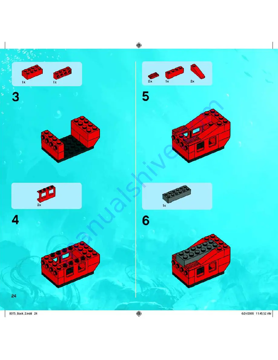 LEGO Atlantis 8075 Скачать руководство пользователя страница 24